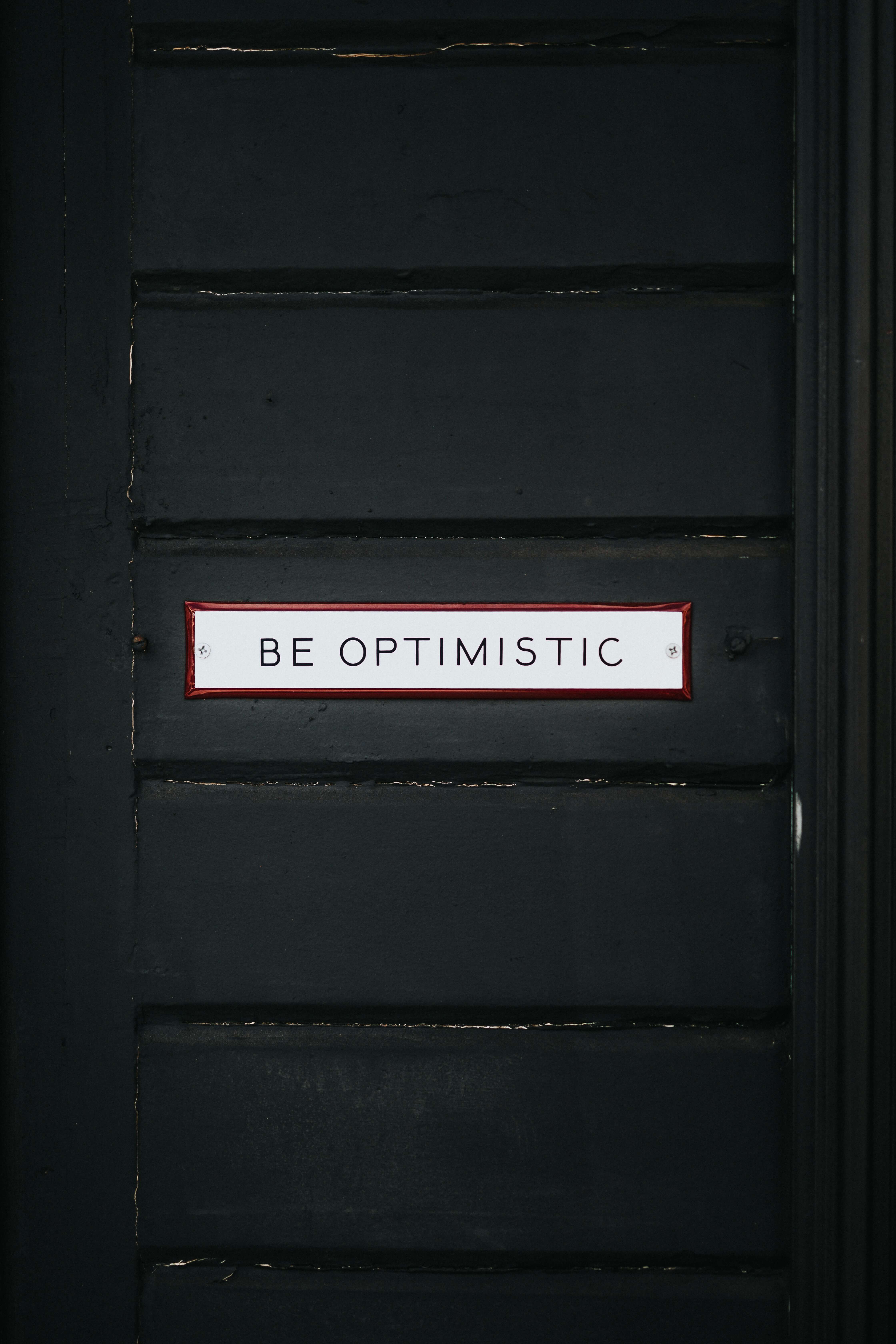 Realistic Optimism